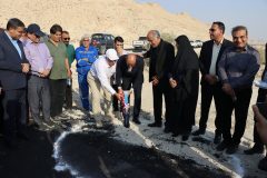 عملیات اجرایی راه دسترسی روستای بن‌بید دشتی آغاز شد
