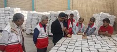 بازدید دادستان شهرستان دشتی از جمعیت هلال احمر
